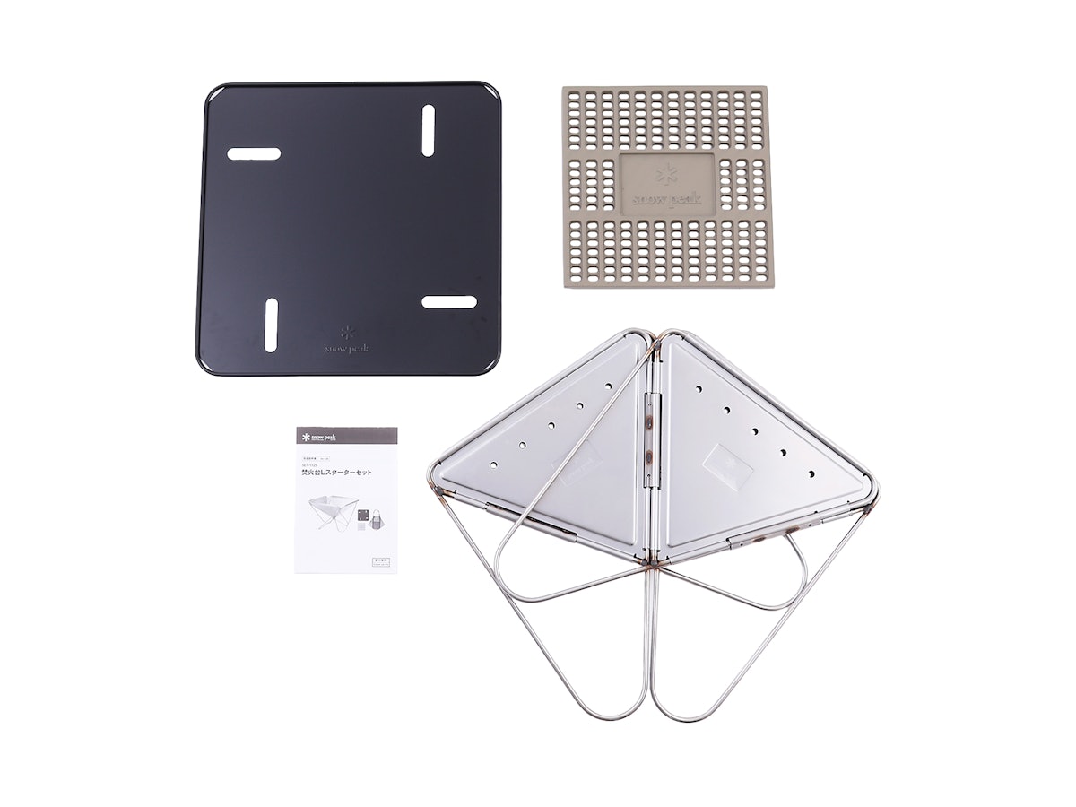 スノーピーク 焚火台Lスターターセット SET-112Sの口コミ・評判 スノーピーク 焚火台Lスターターセット SET-112Sの口コミ・評判