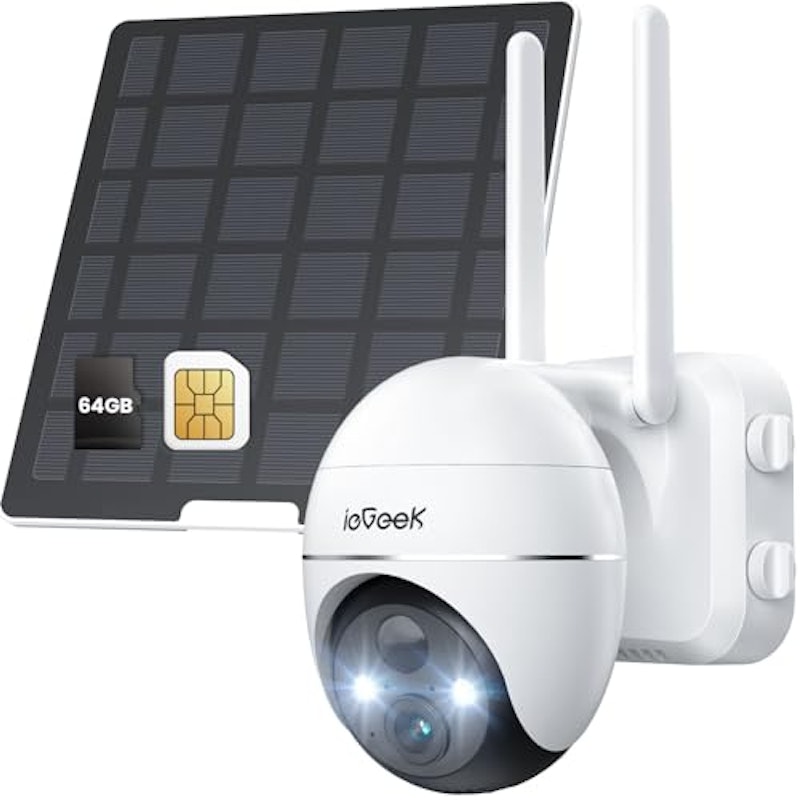 屋外ソーラー電池式防犯カメラ 1