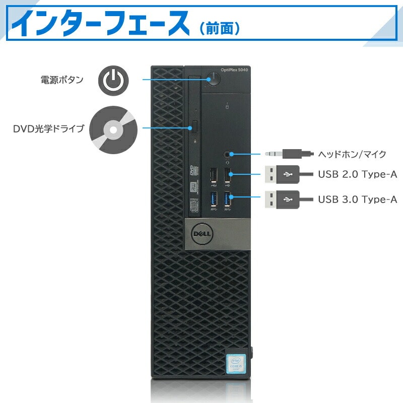 OptiPlex デスクトップPC モニターセット 2