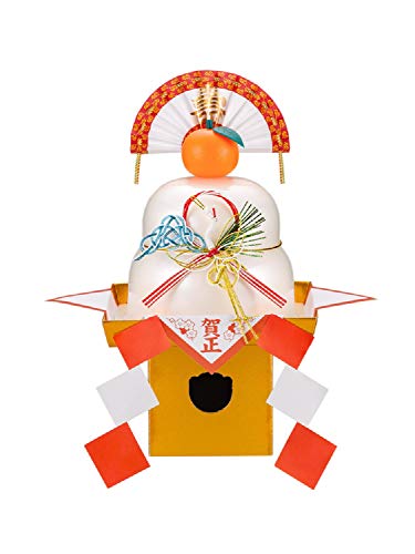 2025干支マスコット付鏡餅(巳)（SNS-1001891）｜名入れプリント