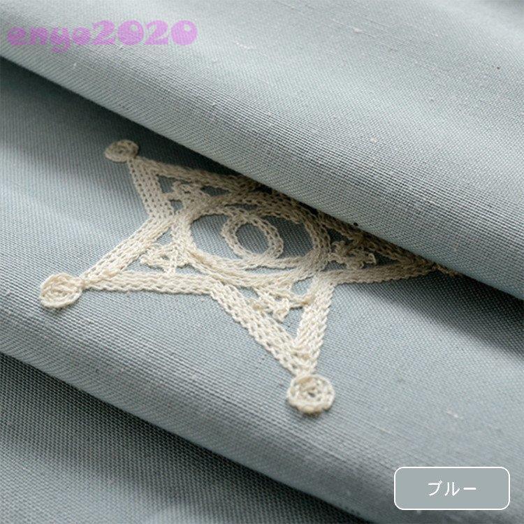 カーテン 刺繍 星柄 2