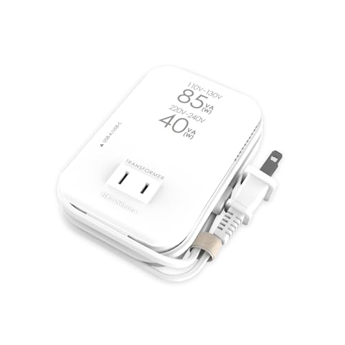 海外用薄型2口変圧器 1