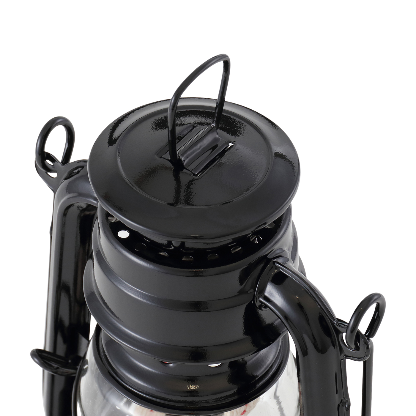 NATURA ブラック小型オイルランタン＆マットブラックシェードを