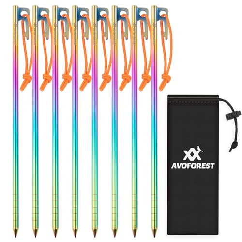 Amazon | Boundless Voyage チタンペグ ソリッドステーク 強靭