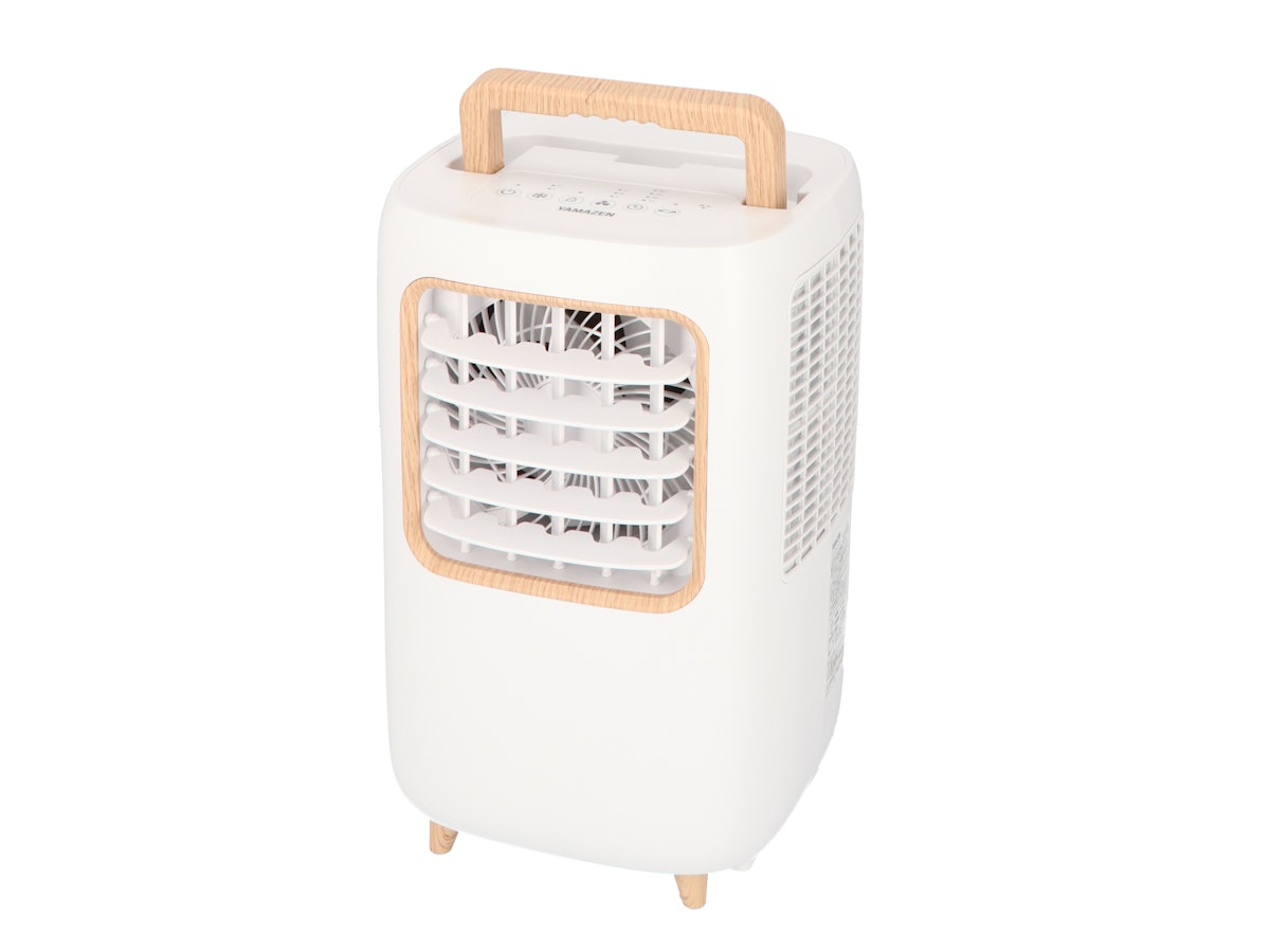 夏本番 軽い 美品 山善コンパクトクーラー YEC-M03 ae201cc85f334483d66ed852dabc7d