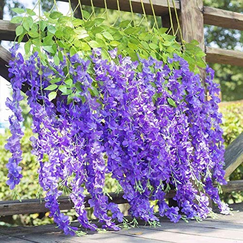 人工観葉植物 藤  6