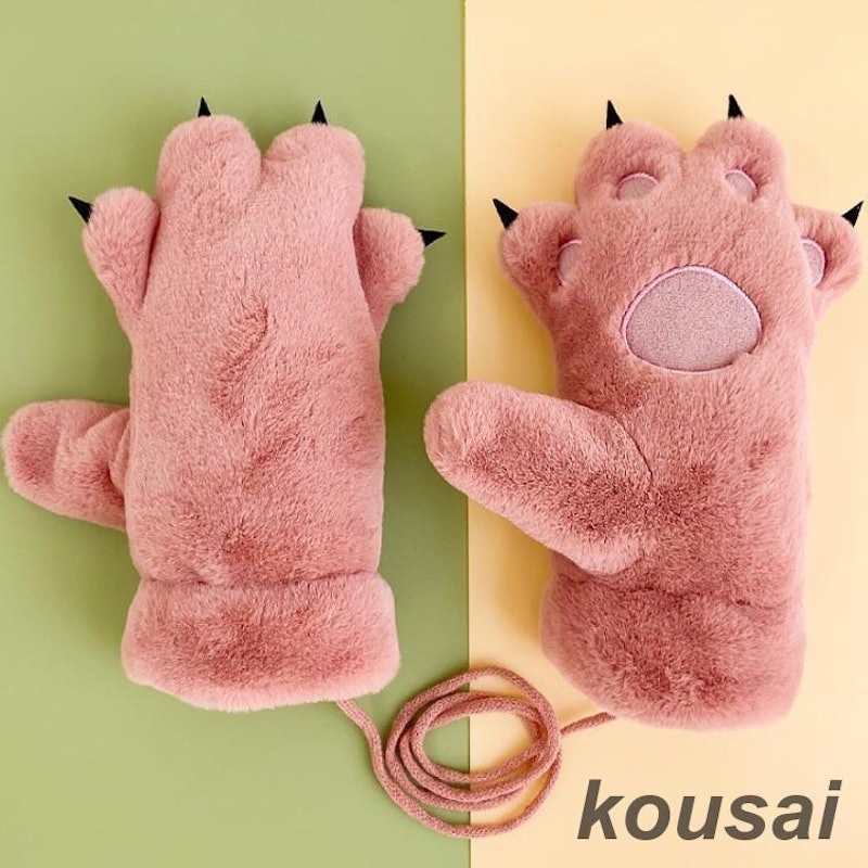 猫 ミトン 手袋 1
