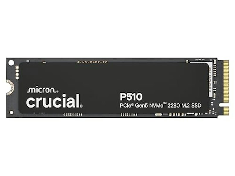 Crucial P510 1TB PCIe Gen5 NVMe M.2 SSD 1
