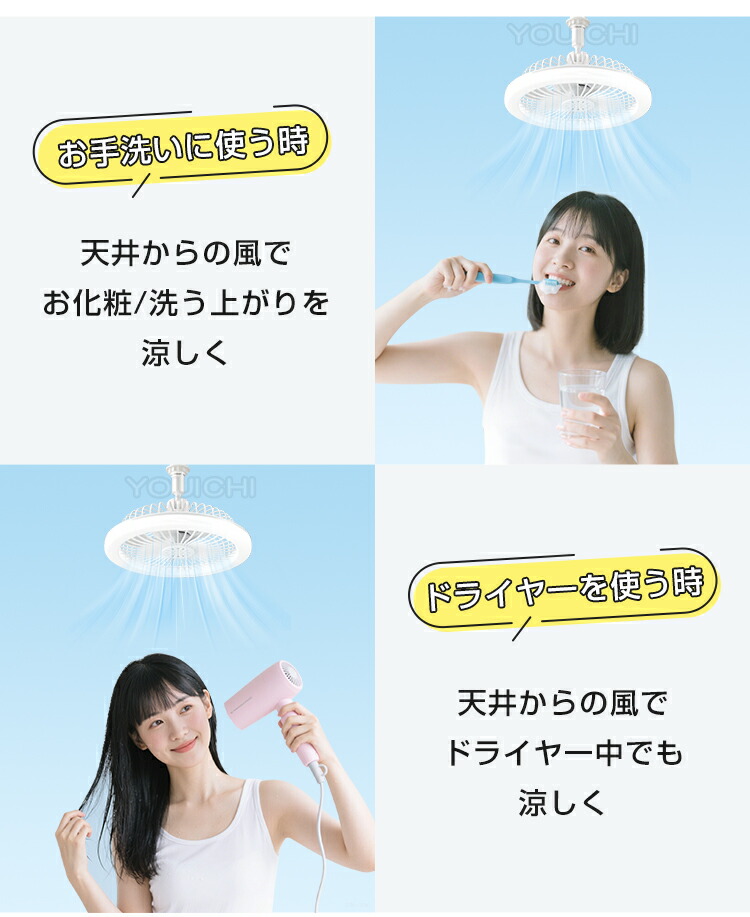 ミニシーリングファンライト 4