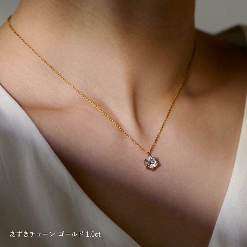 キュービックジルコニアネックレス 3