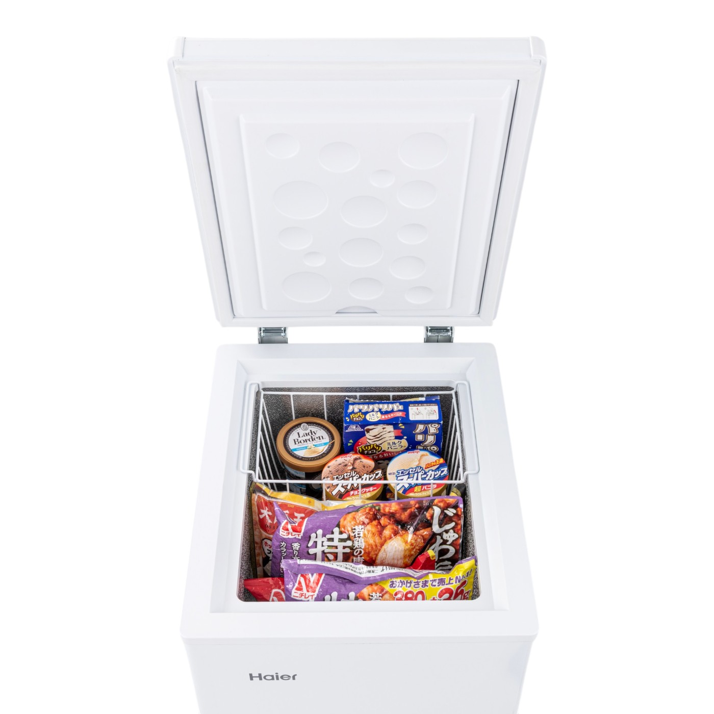 ハイアールジャパンセールス ハイアール 66L 上開き式冷凍庫 JF-C7A-Wを検証レビュー！冷凍庫の選び方も紹介 2