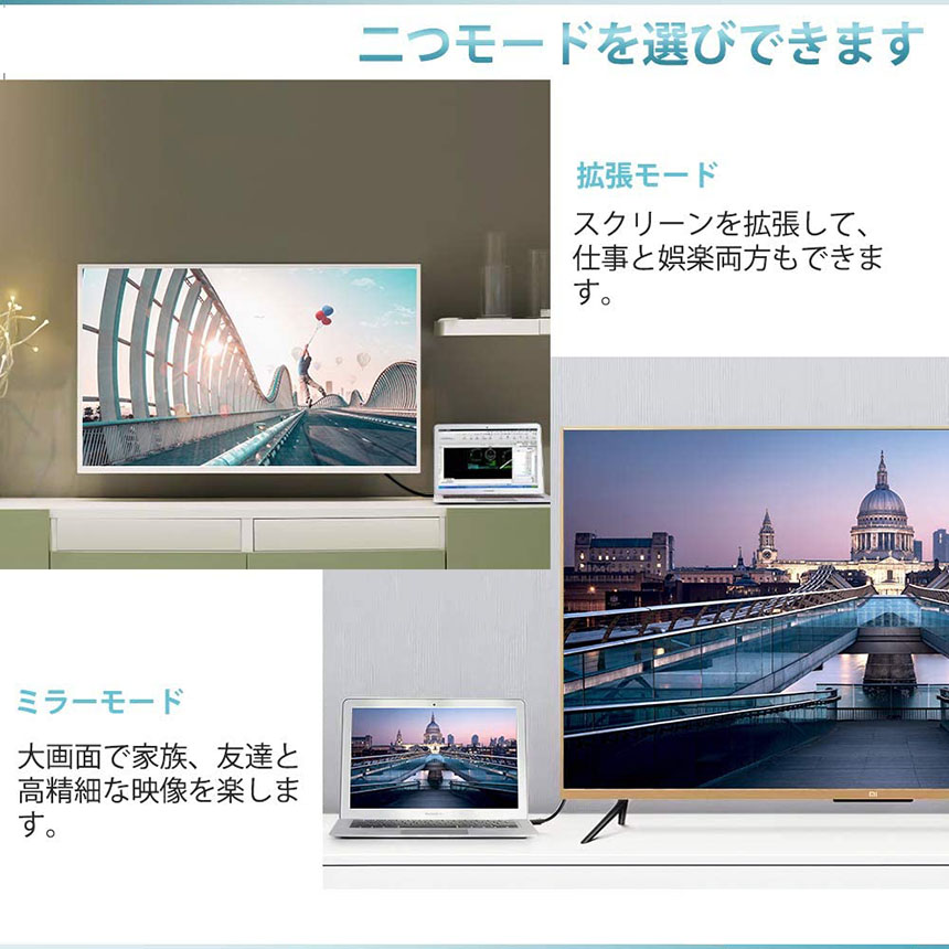 MiniDP to HDMI 変換アダプター 3