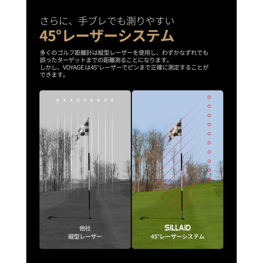 SILLAID ゴルフレーザー距離計 4