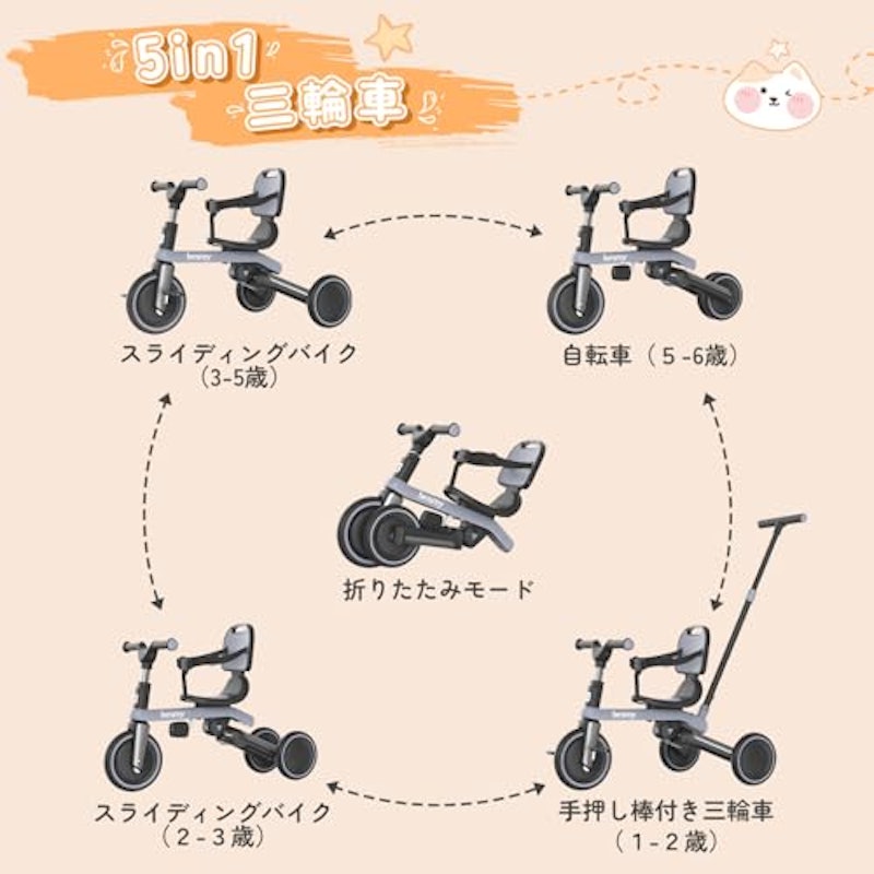 子供用三輪車 2