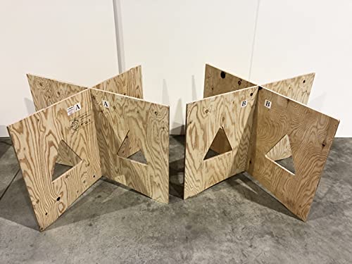合板作業台 4