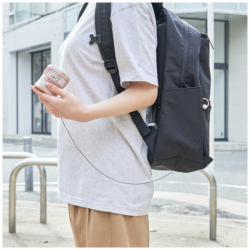 カラビナリール付手のひらファン 7