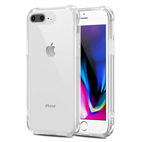 iPhone ケース 透明 7plus 8plus クリア - iPhoneアクセサリー