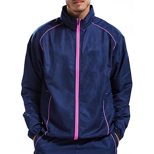 美品 NIKE XXL ウィンドブレーカー 白 紺 ロゴ メッシュ ウィンド