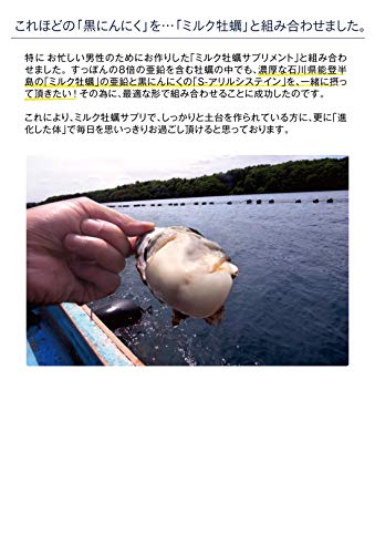 ミルク牡蠣サプリメント にんにく強化 7
