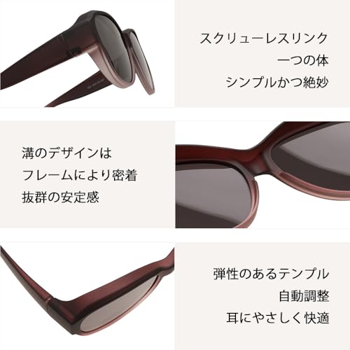 オーバーサングラス 3
