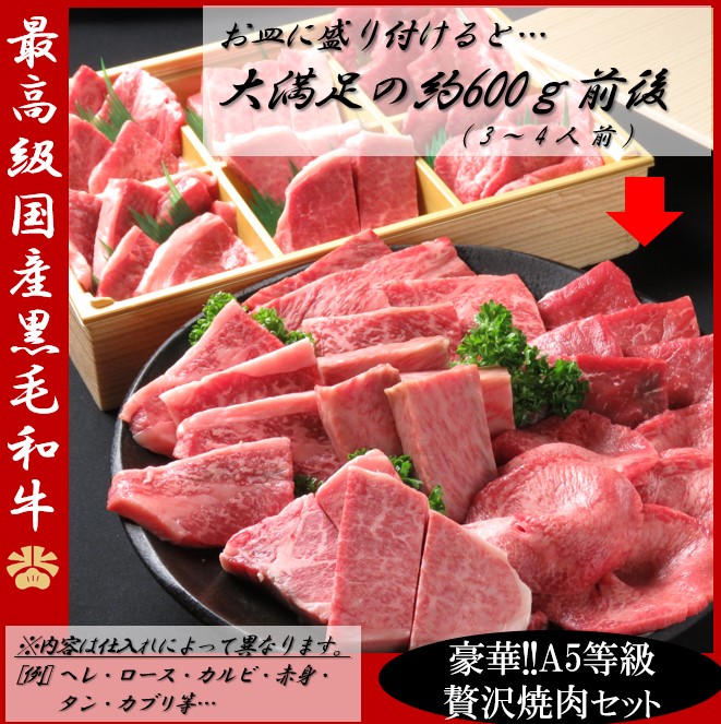 特選6種盛 焼肉セット 2