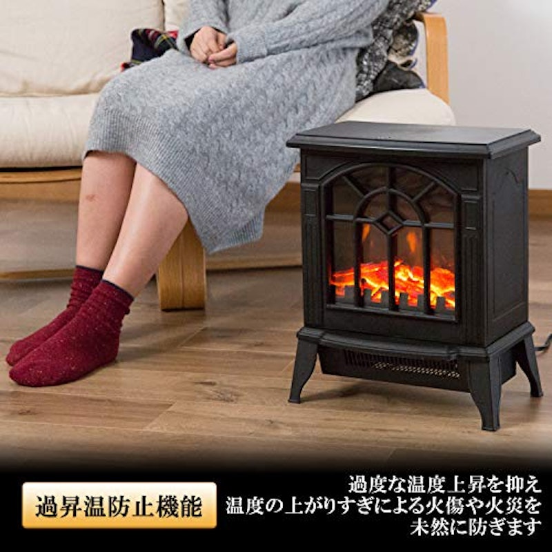 暖炉型ファンヒーター 4