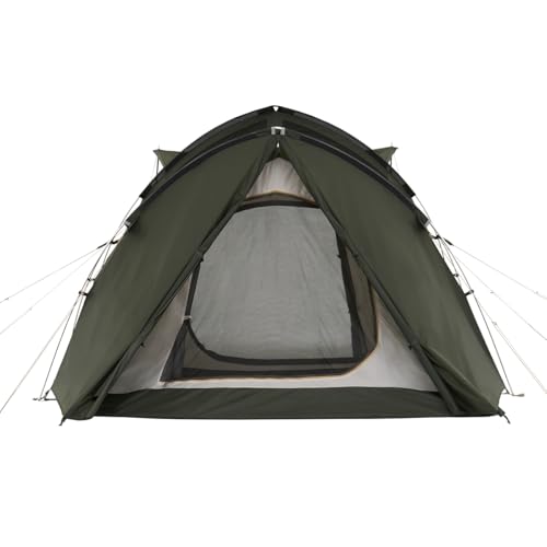 【新品未使用】大容量　４人用　テント　簡単　キャンプ　グレー✖️ゴールド 新品未使用】大容量 4人用 テント 簡単 キャンプ グレー