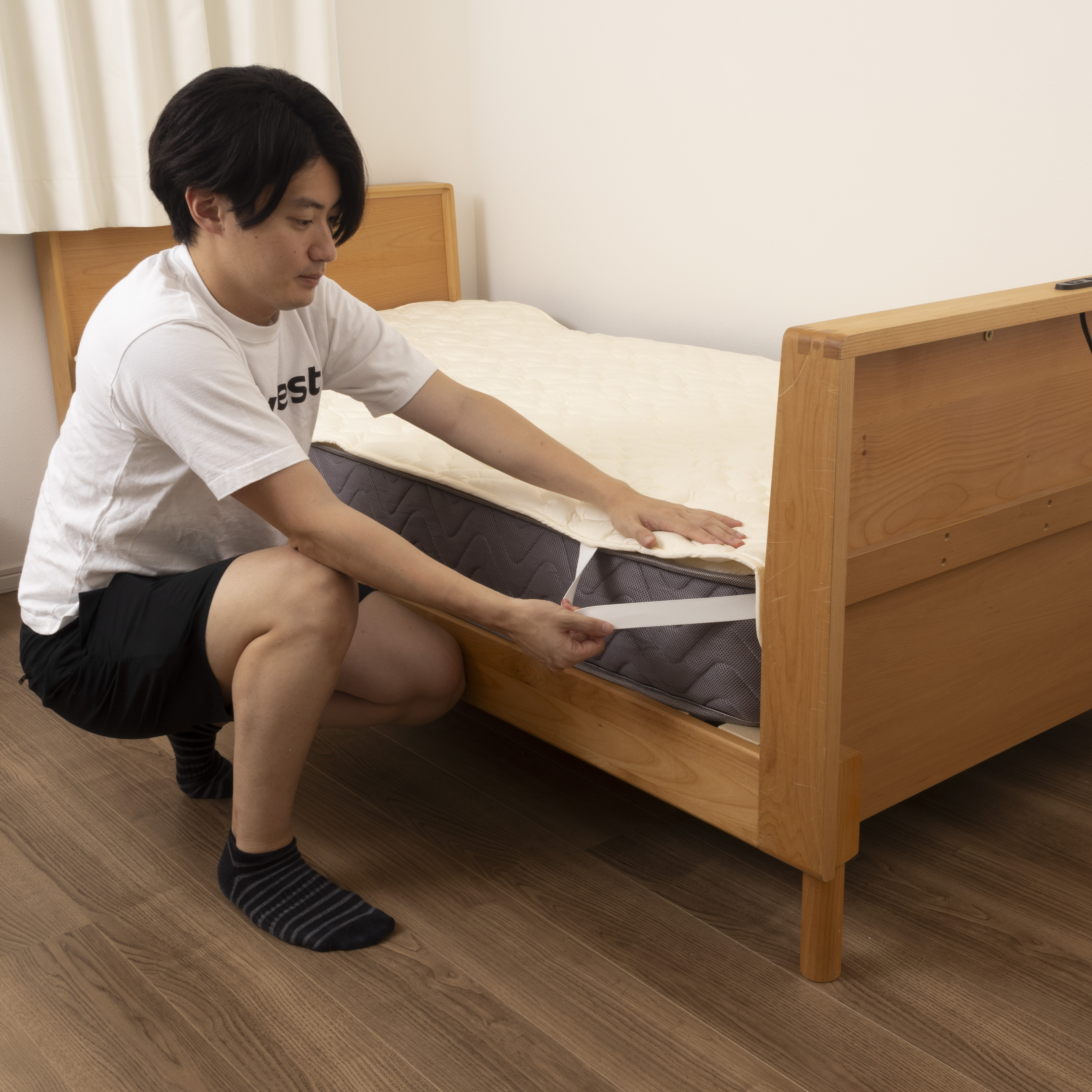 シモンズ ニューファイバーベッドパッド LG1002を検証レビュー！ベッド