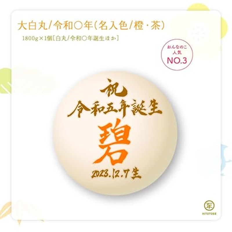 一升餅セット HITOTOSE 1歳誕生日のお祝いセット 2