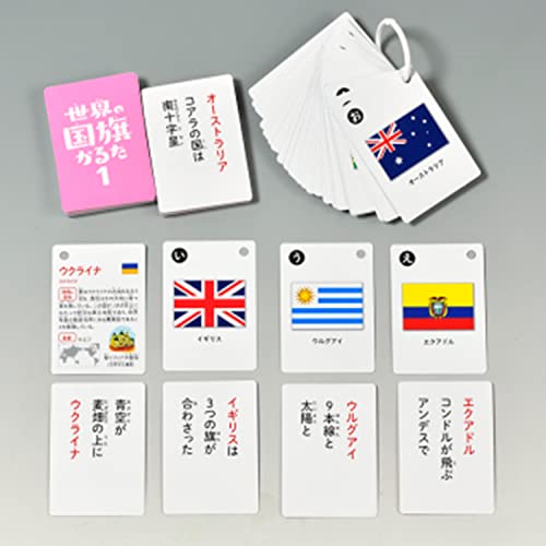 世界の国旗かるた1 3