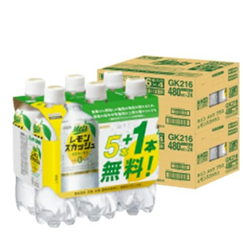 プラス レモンスカッシュ 480ml ペットボトル 1