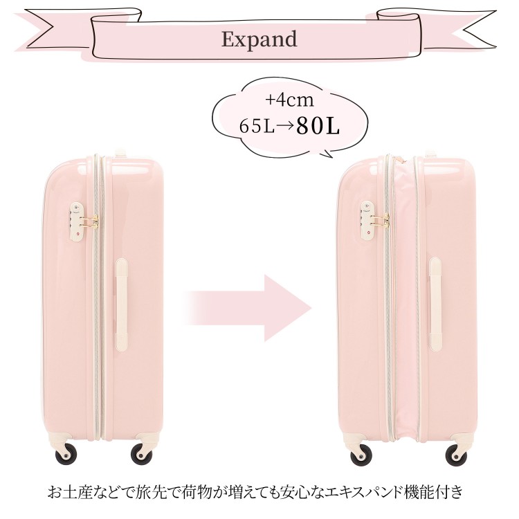 キャンディポケットスーツケース 6