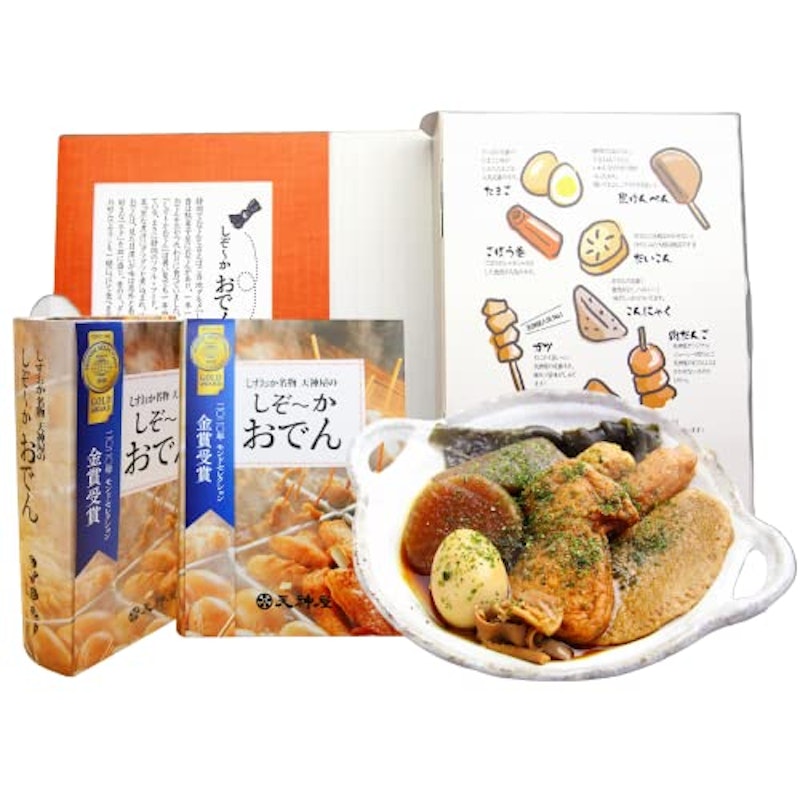 しずおか名物 天神屋のしぞ~かおでん 1