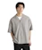 ナノ・ユニバース ストレッチ ワイド オープンカラー シャツ 1