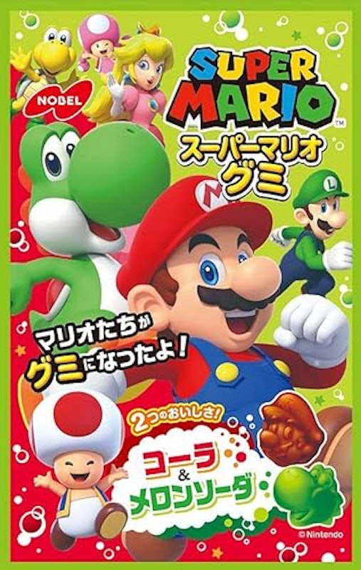 スーパーマリオグミ コーラ&メロンソーダ 1