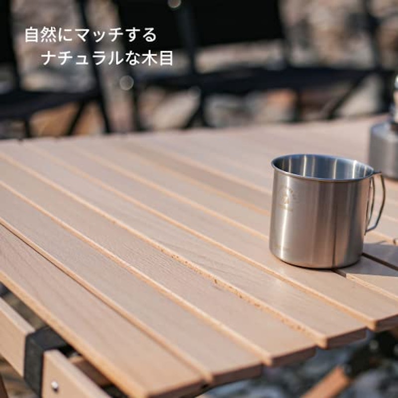 NINEHILLS ロールテーブル ナチュラル 7