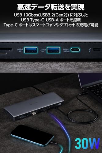 ドッキングステーション 14in1 8
