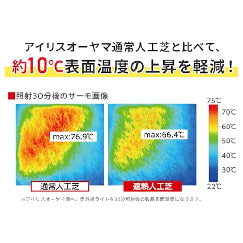 遮熱防草人工芝 4