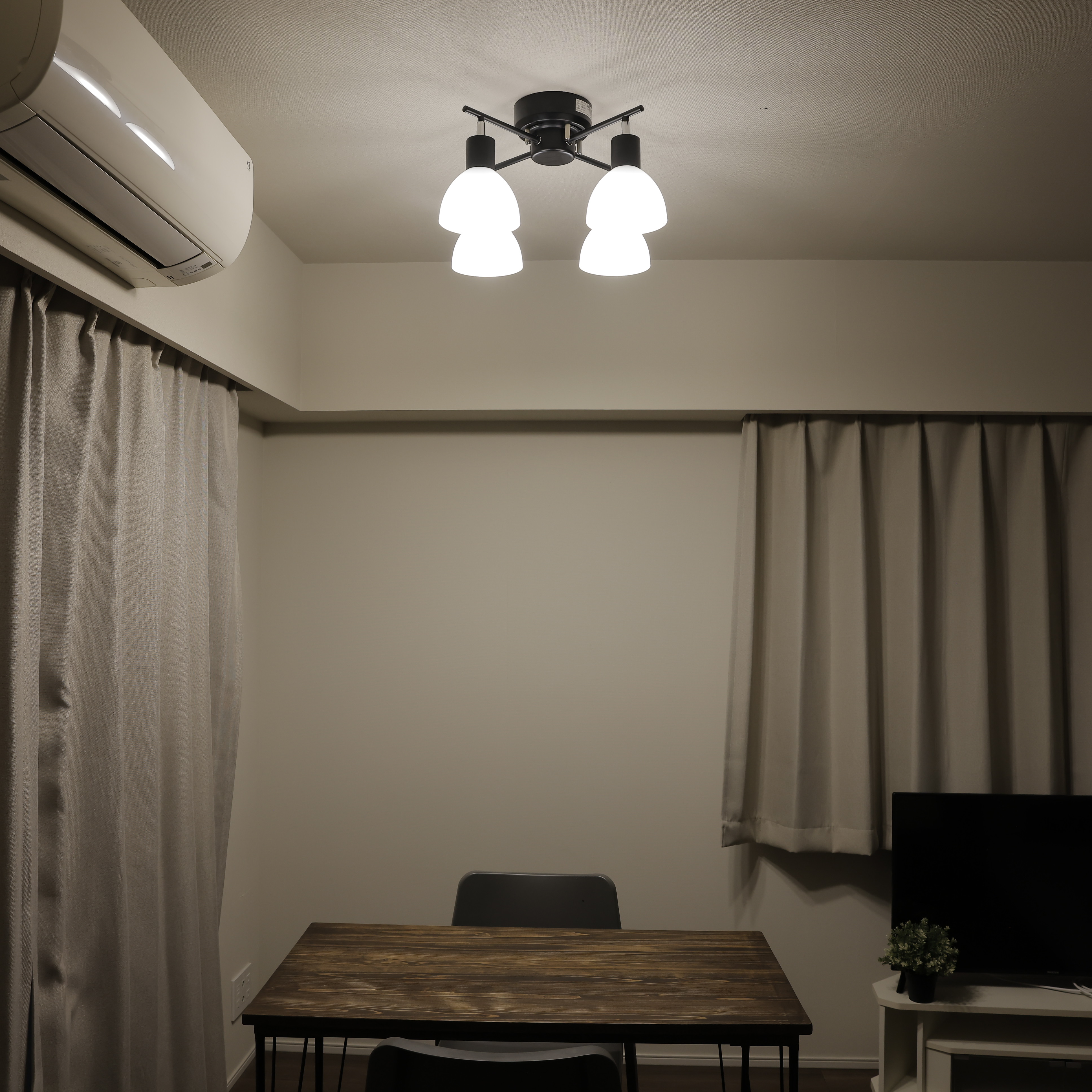 天井照明 ライト レトロ ビンテージ照明 GU10口金タイプ電球 天井照明