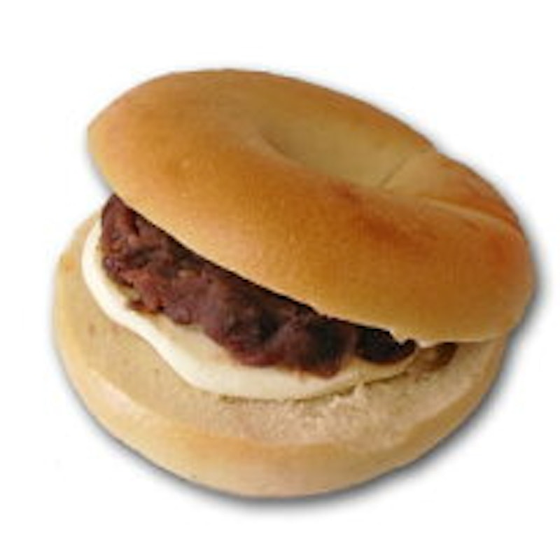 ベーグルサンド 小倉クリームチーズ 1