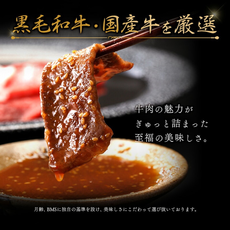 黒毛和牛 国産牛 6種 2段重 焼肉セット 9