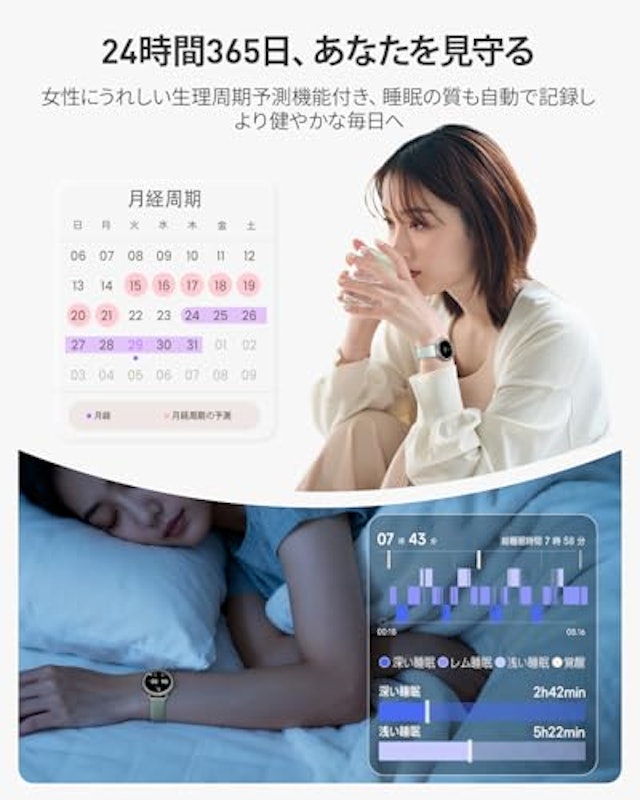 スマートウォッチ グリーン 3