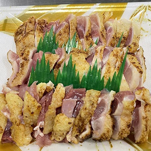 黒さつま鶏もも肉さしみ 3