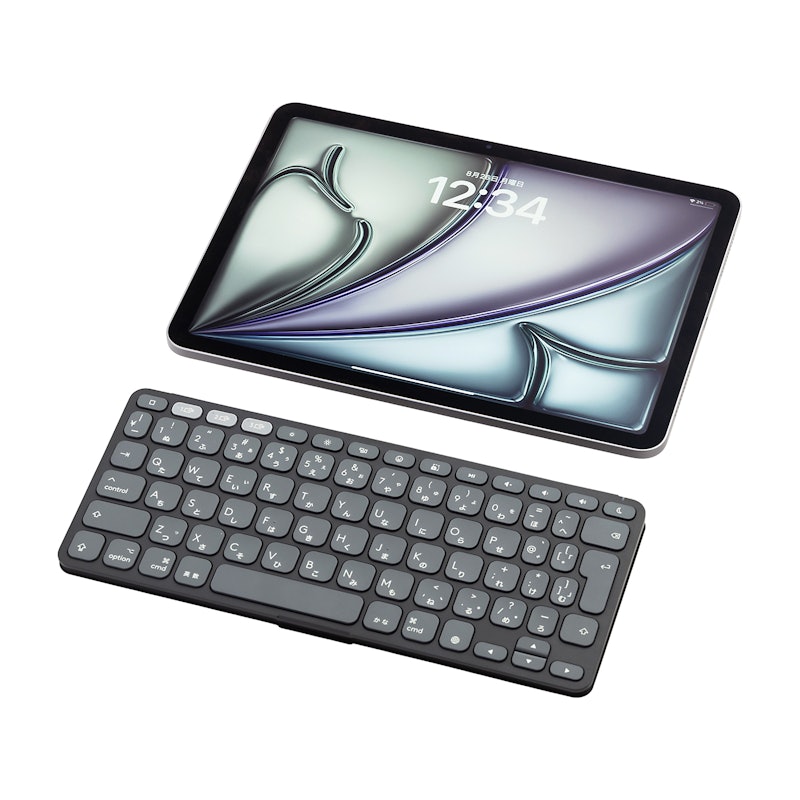 ロジクール Logicool Keys-To-Go 2 for iPad iK1043GRAを検証 ロジクール Logicool Keys-To-Go 2 for iPad iK1043GRAを検証