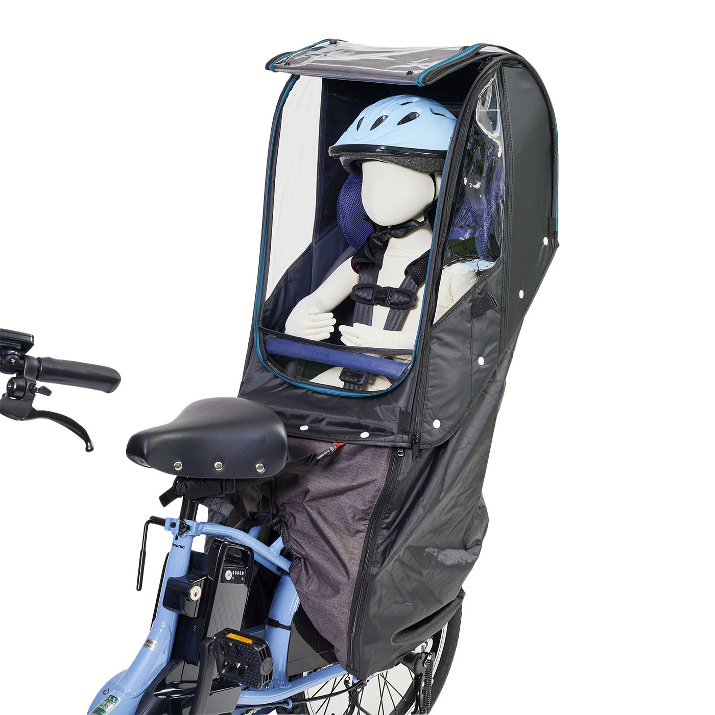 大久保製作所 socca チャイルドシートレインカバー 後ろ用 D-5RESA4.0を検証レビュー！自転車用チャイルドシートカバーの選び方も紹介 3