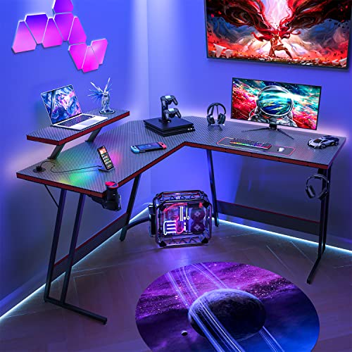 楽天市場】L型コーナーデスク(DX012 160 MBR)【玄関先迄納品