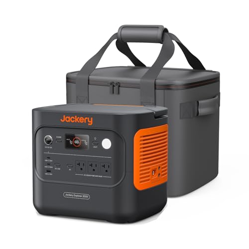 Jackery ポータブル電源 2000 New 収納バッグ付きを検証レビュー