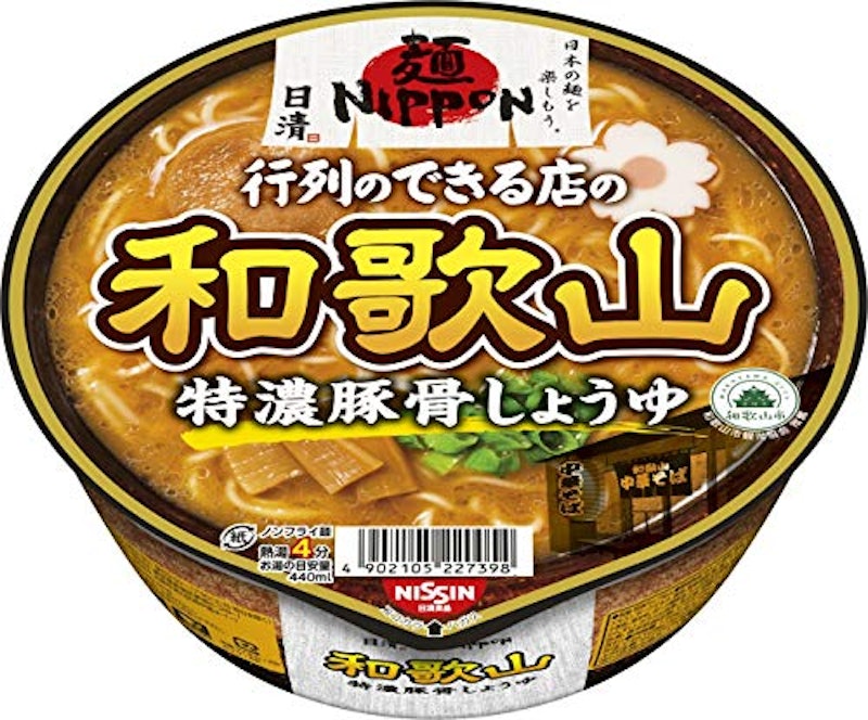 日清麺NIPPON 和歌山特濃豚骨しょうゆ 1
