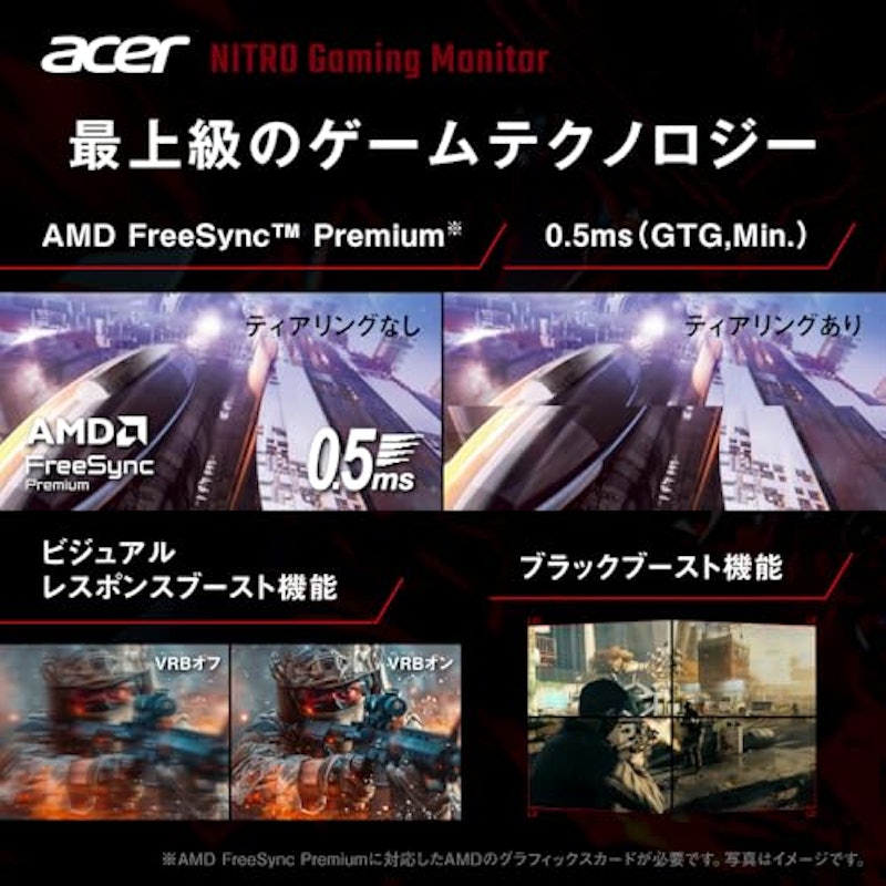 ゲーミングモニター 4