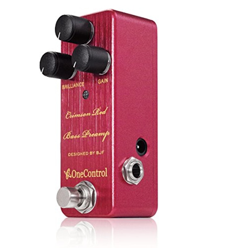 One Control Crimson Red Bass Preamp 4